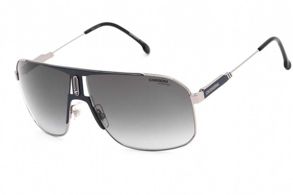 Carrera CARRERA 1043/S Sunglasses Blue Ruthenium / Grey Shaded Men's