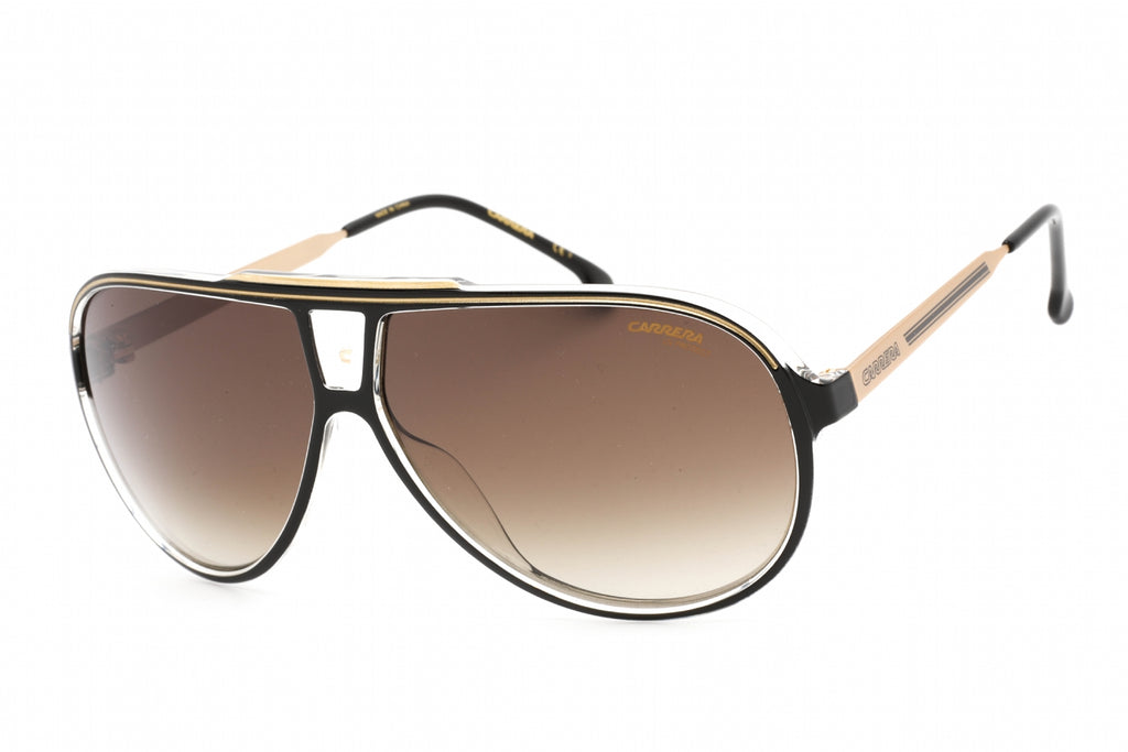 Carrera CARRERA 1050/S Sunglasses Black Gold / Brown Gradient Unisex