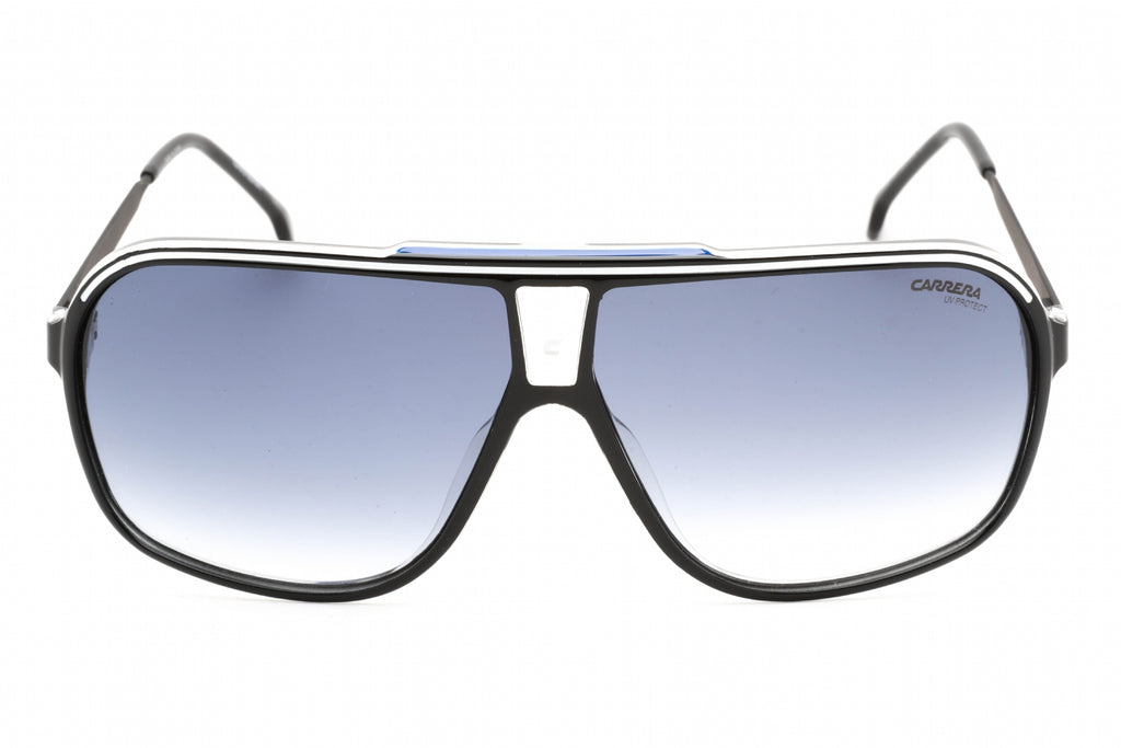 Carrera GRANDPRIX 3/S Sunglasses Black Blue / Blue Shaded Men's