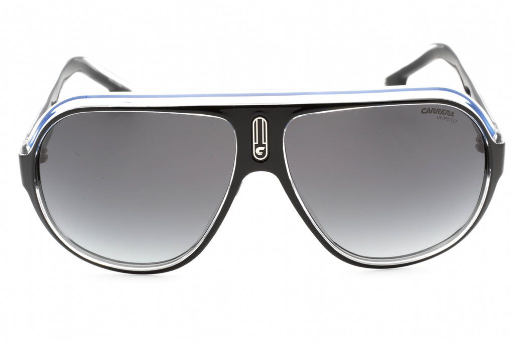Carrera SPEEDWAY/N Sunglasses BLACK CRYSTAL/GREY SHADED Unisex