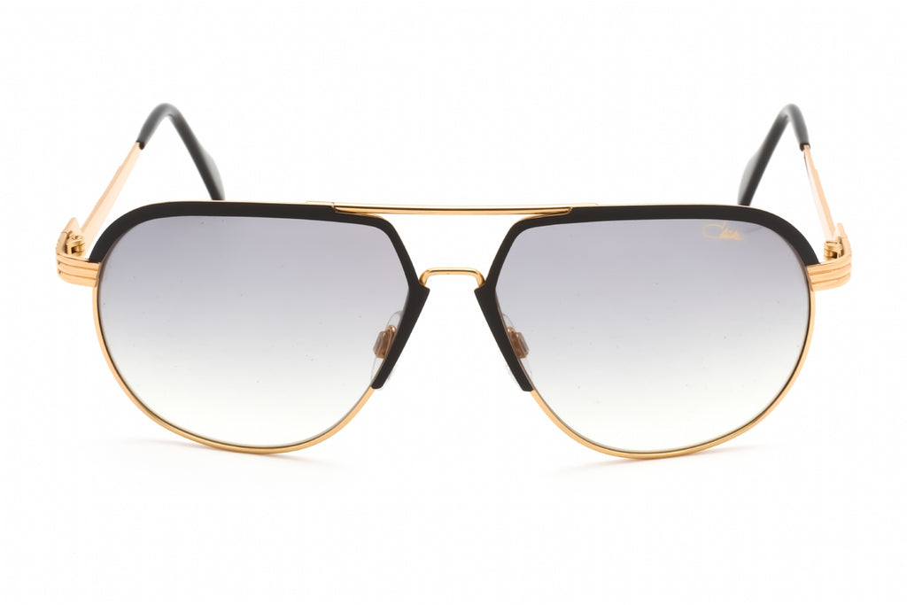 Cazal 9083 Sunglasses Matte Black/Gold / Grey Gradient Unisex