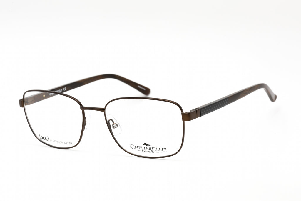 Chesterfield CH 91XL Eyeglasses BROWN / Clear demo lens Men's