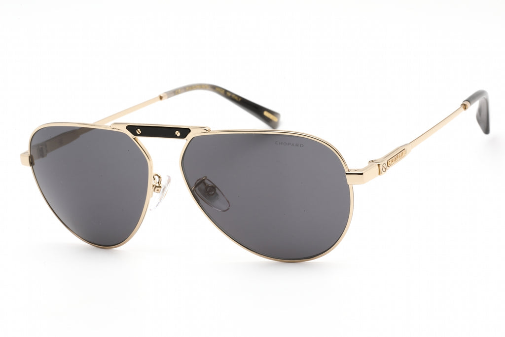 Chopard SCHF80 Sunglasses SHINY TOTAL ROSE GOLD / Grey Men's