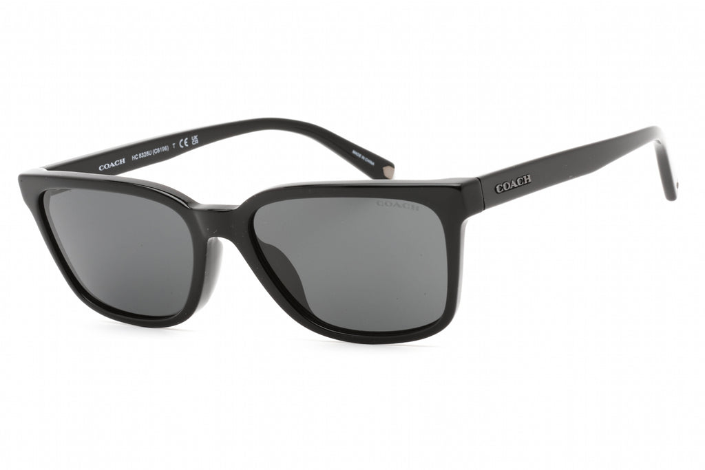 Coach 0HC8328U Sunglasses Black/Grey Unisex