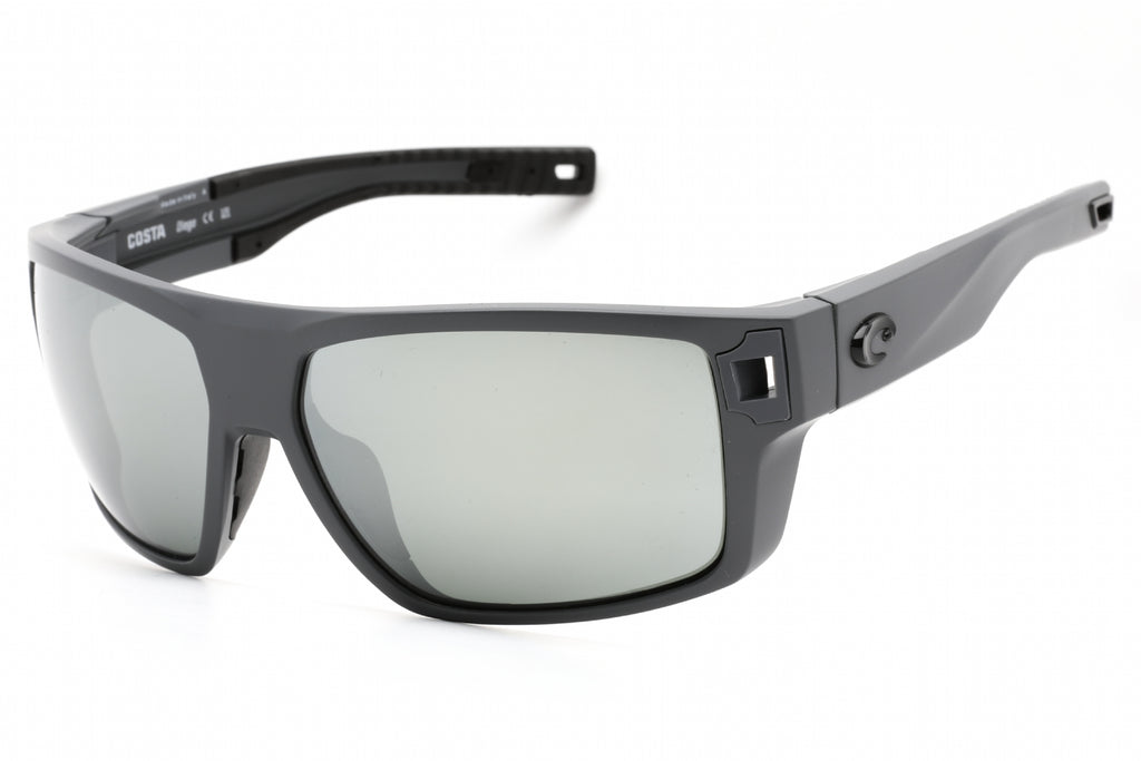 Costa Del Mar 0DGO Sunglasses Grey /  Silver Mirror Polarized Men's