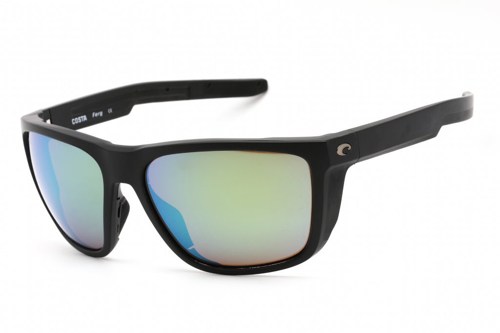Costa Del Mar Ferg FRG11 Sunglasses Matte Black / Green Mirror Unisex
