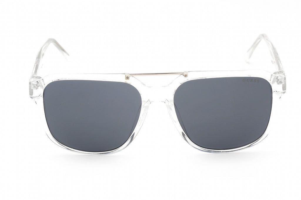 Guess Factory GF5078 Sunglasses crystal / blue mirror Men's