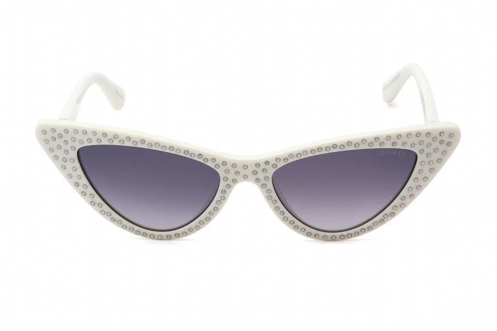 Guess GU7810 Sunglasses White / Smoke Mirror Women's
