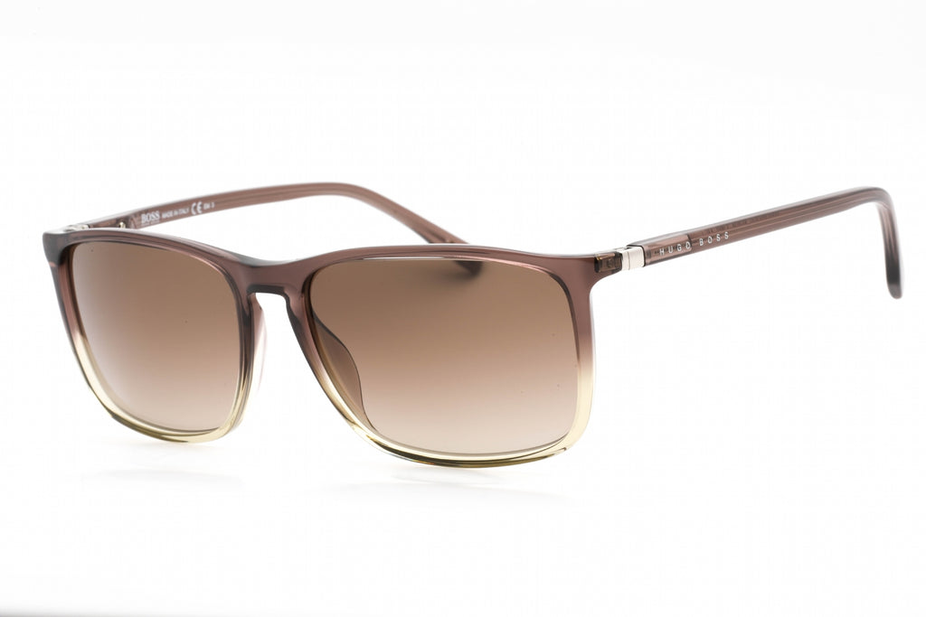Hugo Boss 0665/N/S Sunglasses Brown Gray (HA) / Brown Gradient Men's