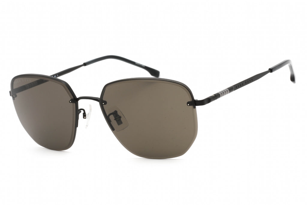 Hugo Boss BOSS 1344/F/SK Sunglasses Matte Black / Grey Men's