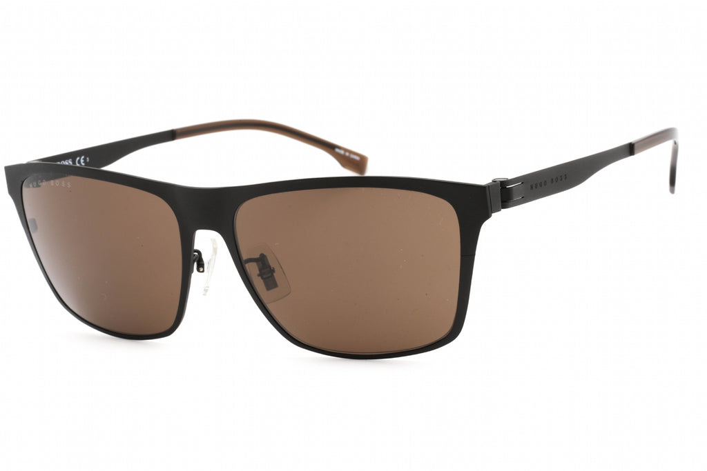 Hugo Boss BOSS 1410/F/S Sunglasses Matte Black / Grey Men's