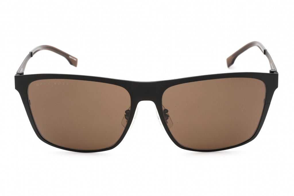 Hugo Boss BOSS 1410/F/S Sunglasses Matte Black / Grey Men's