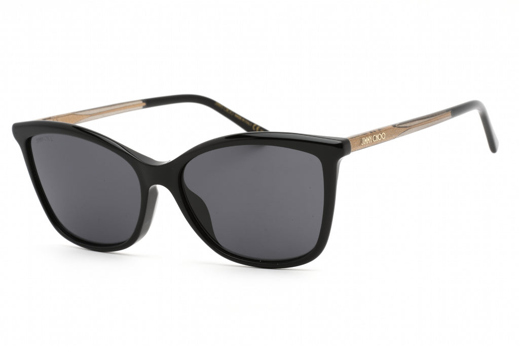 Jimmy Choo BAG/S Sunglasses Black / Grey Women's