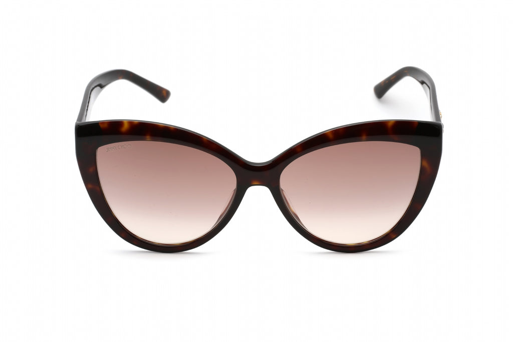 Jimmy Choo SINNIE/G/S Sunglasses Havana / Brown Gradient Women's