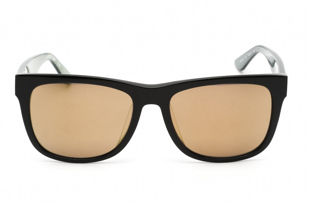 Lacoste L805SA Sunglasses SOLID BLACK / SOLID GREEN Unisex