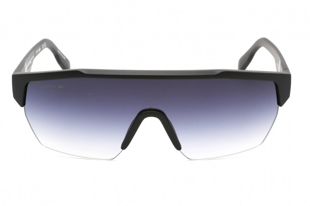 Lacoste L989S Sunglasses Matte Black / Blue Gradient Men's
