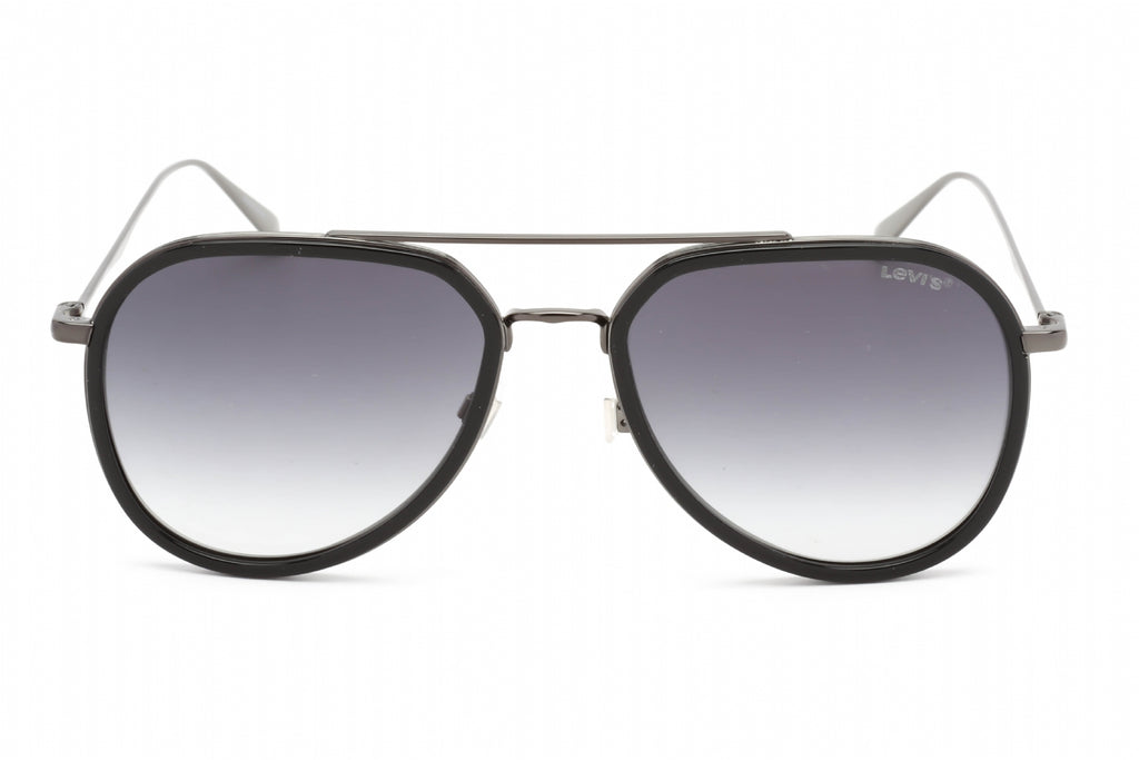 Levi's LV 5000/S Sunglasses Dark Ruthenium / Grey Gradient Women's