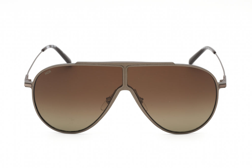 MCM MCM502S Sunglasses Semi Matte Grey / Brown Gradient Men's