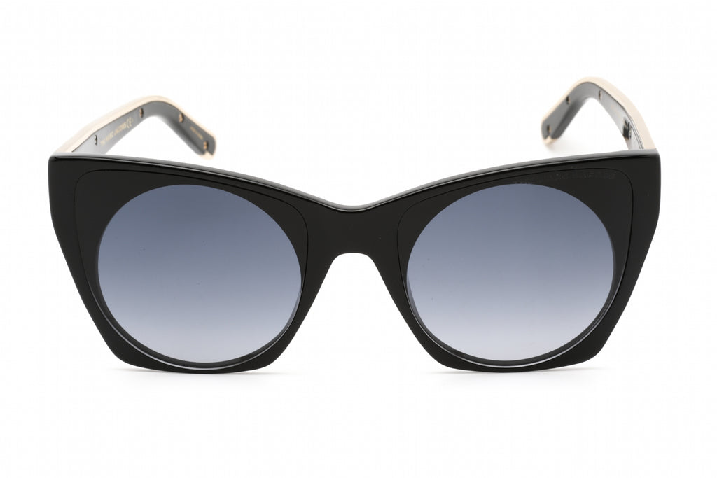 Marc Jacobs MARC 450/G/S Sunglasses Black  / Dark Grey Women's