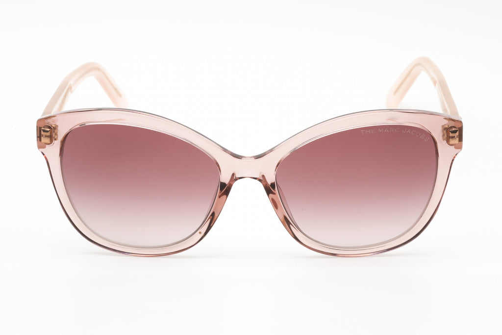 Marc Jacobs MARC 554/S Sunglasses PEACH / BURGUNDY SHADED Women's