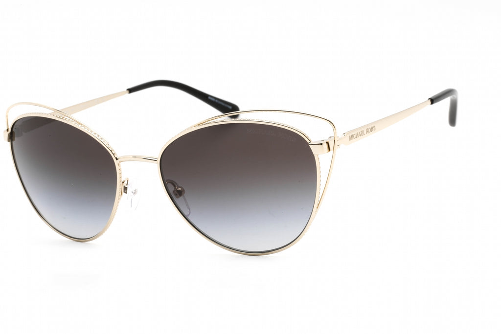 Michael Kors 0MK1117 Sunglasses Light Gold / Dark Grey Gradient Women's