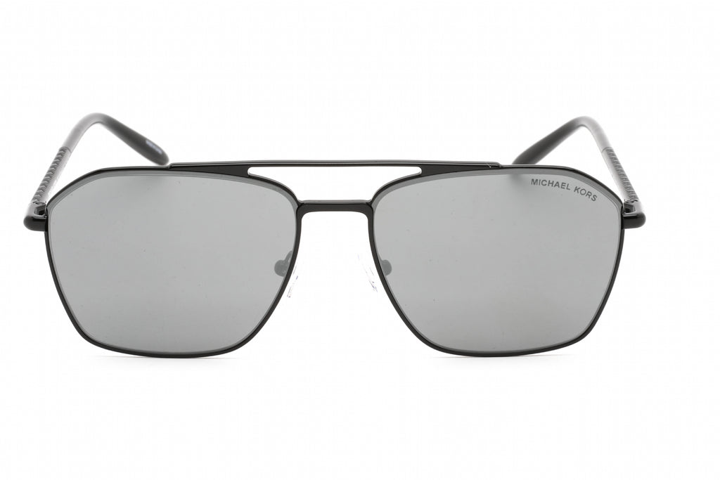 Michael Kors 0MK1124 Sunglasses Shiny Black / Gunmetal Mirror Women's
