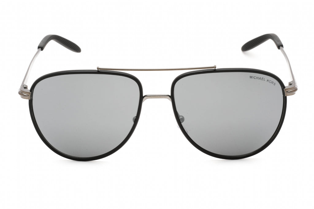 Michael Kors 0MK1132J Sunglasses Matte Gunmetal  / Gunmetal Mirrored Men's