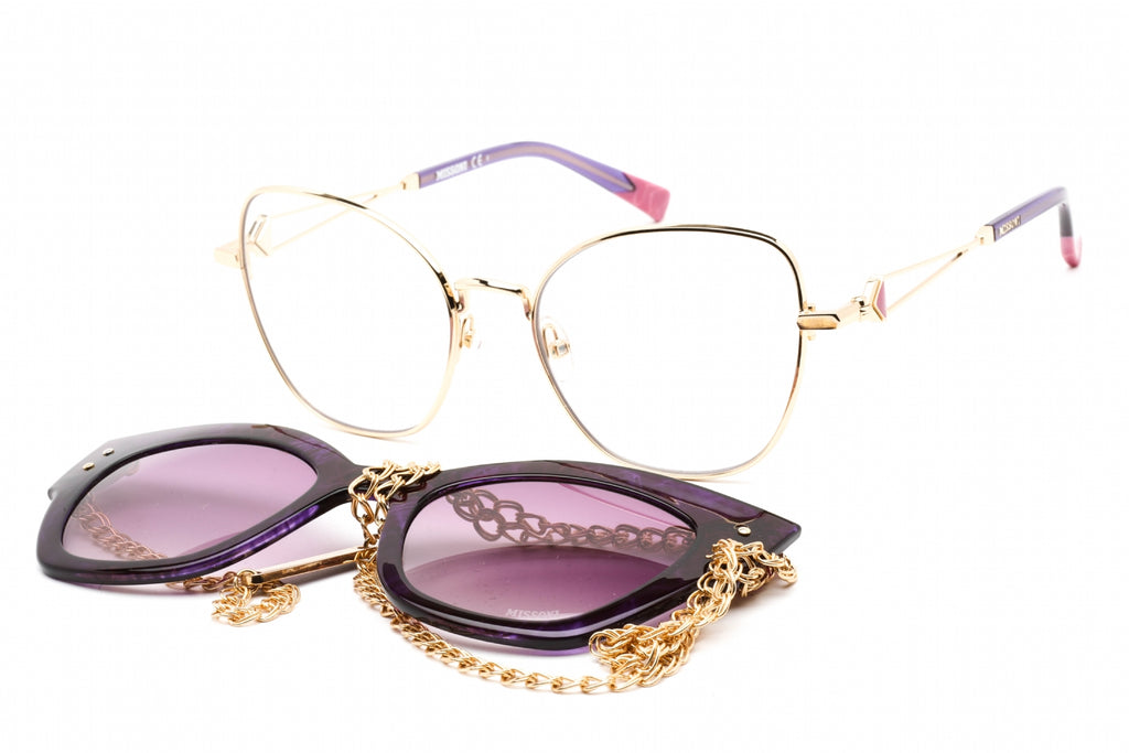 Missoni MIS 0054/CS Sunglasses Gold / Pink Gradient Women's