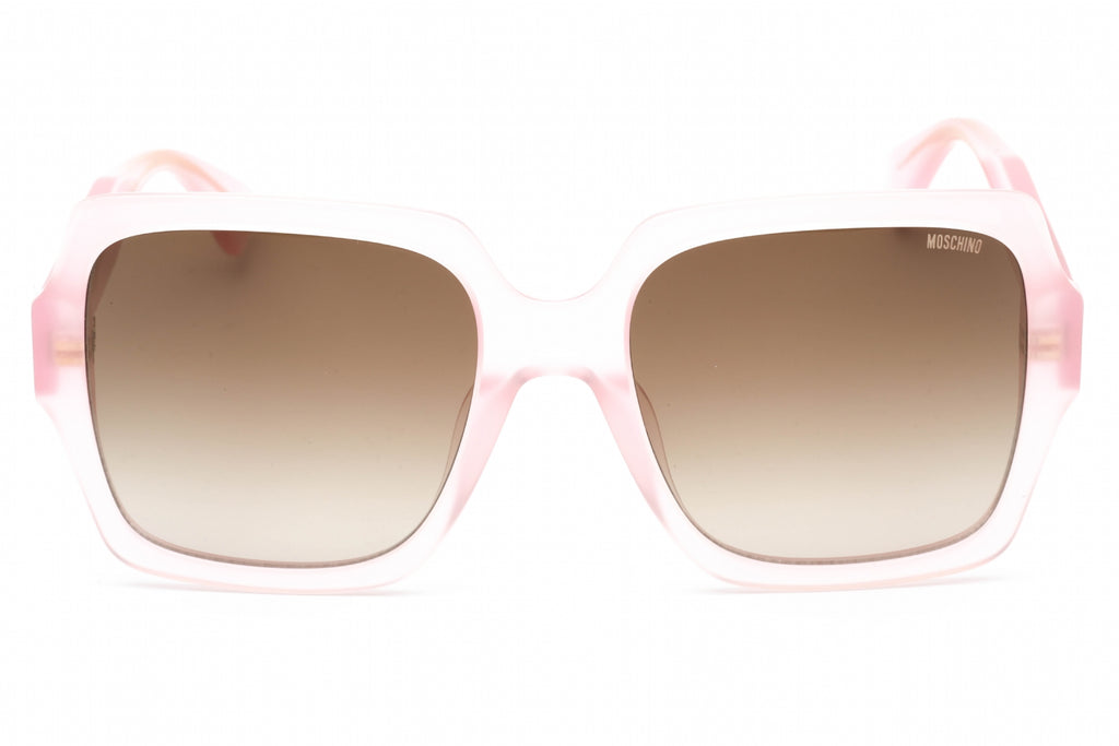 Moschino MOS127/S Sunglasses Pink / Brown Gradient Women's
