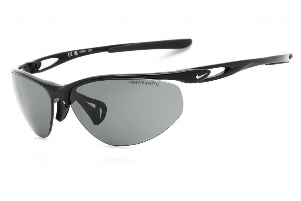 Nike NIKE AERIAL P DZ7355 Sunglasses Black / Grey Polarized Unisex