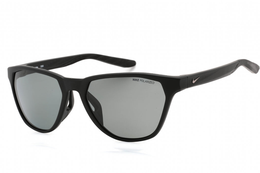 Nike NIKE MAVERICK RISE P DQ0868 Sunglasses Matte Black / Grey Polarized Men's