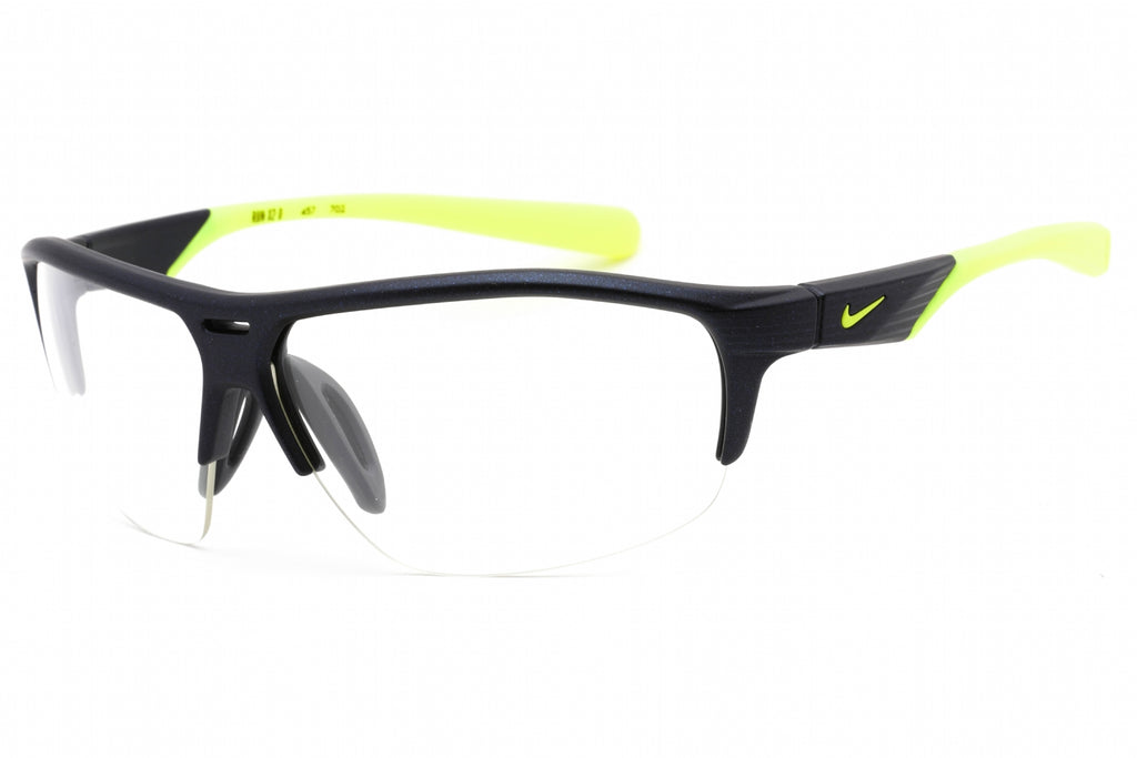 Nike RUN X2 D Sunglasses Matte Obsidian / Volt Men's