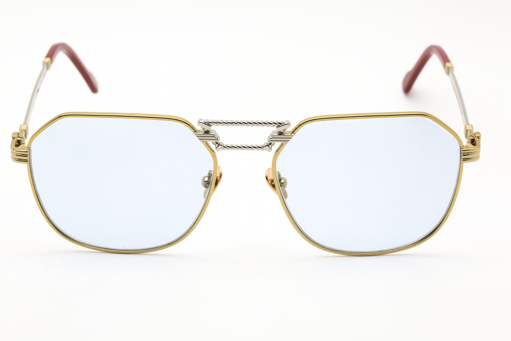 Porta Romana Mod. 1266 Sunglasses Gold / Blue Unisex