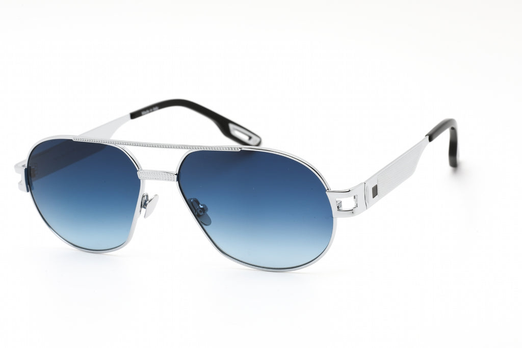 Porta Romana PORTA ROMANA 501 Sunglasses Silver / blue gradient Men's