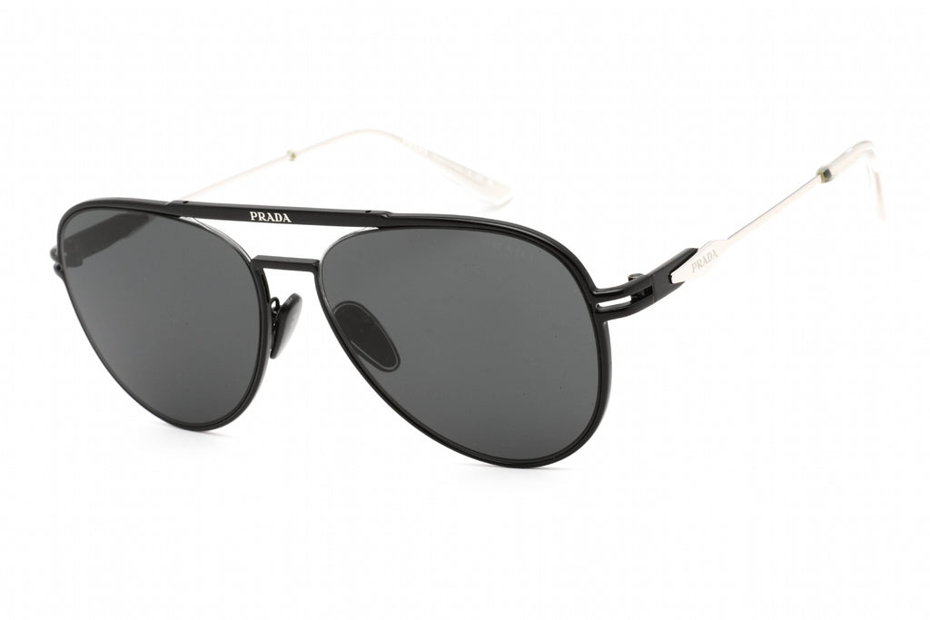 Prada 0PR 54ZS Sunglasses Matte Black/Dark Grey Men's