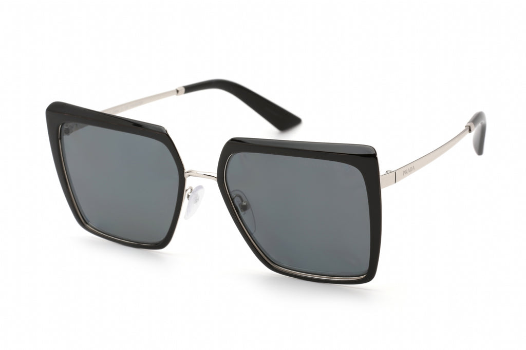 Prada 0PR 58WS Sunglasses Black / Grey Women's