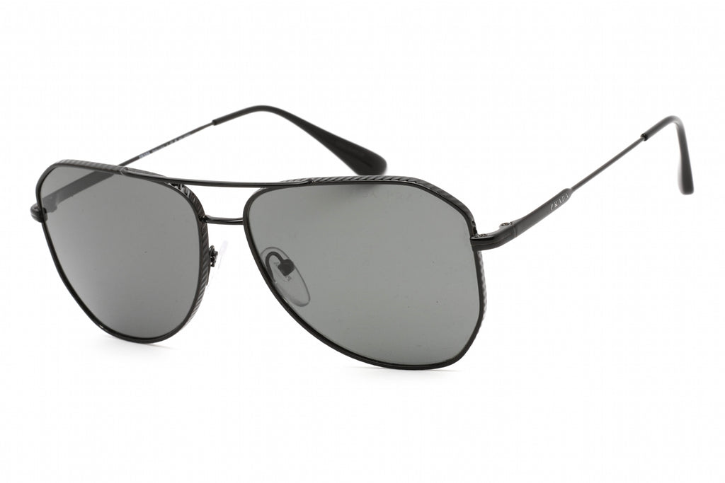 Prada 0PR63XS Sunglasses Black / Grey Polarized Men's
