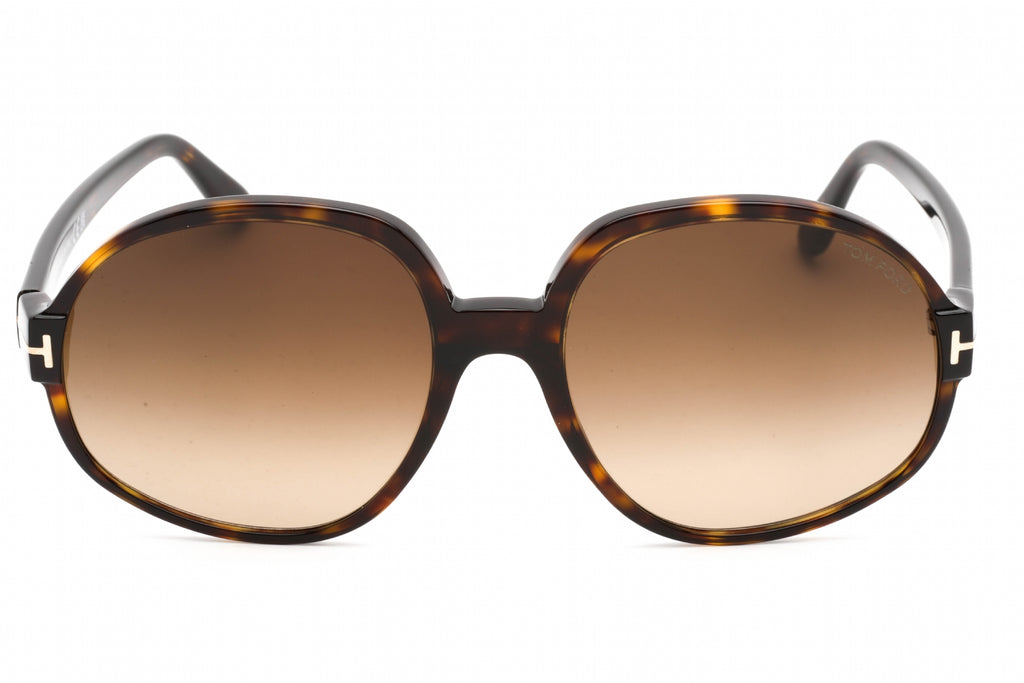 Tom Ford FT0991 Sunglasses dark havana / gradient brown Unisex