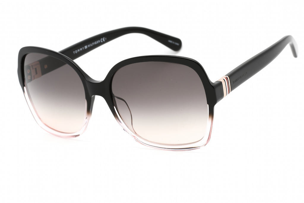 Tommy Hilfiger TH 1765/S Sunglasses Black Nude / Grey Gradient Women's