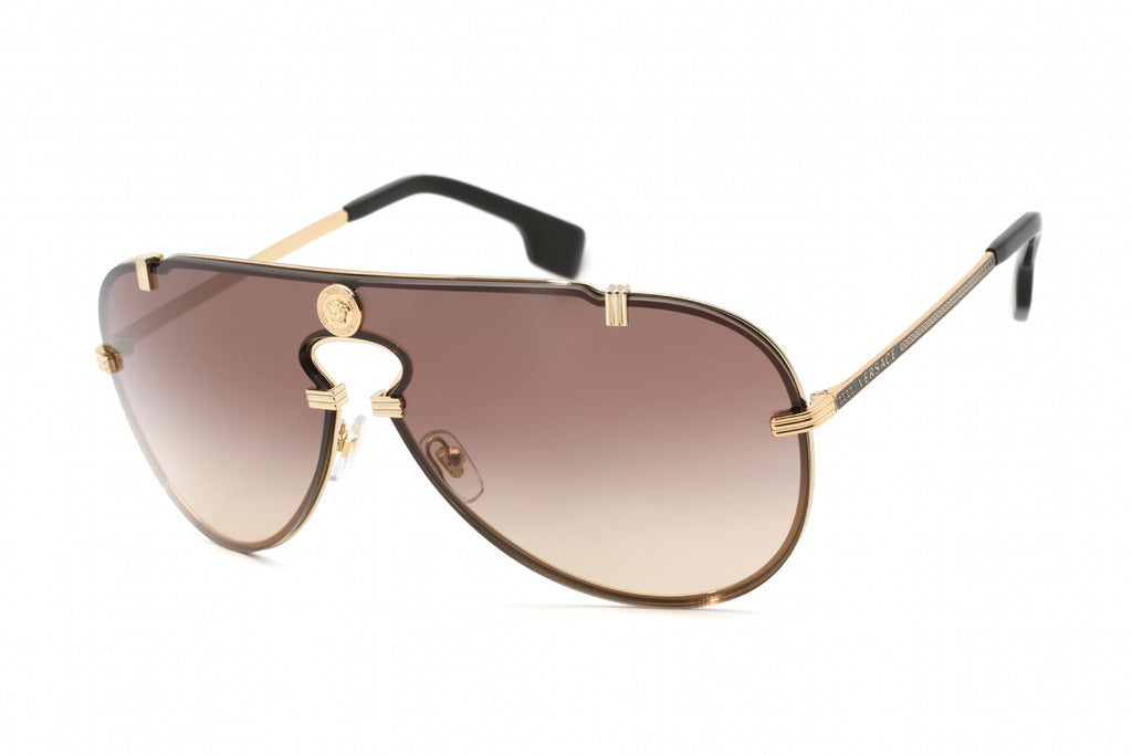 Versace 0VE2243 Sunglasses Gold / Brown Men's