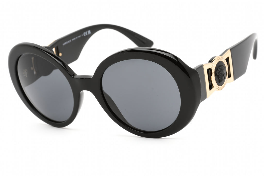 Versace 0VE4414 Sunglasses Black/Dark Grey Unisex