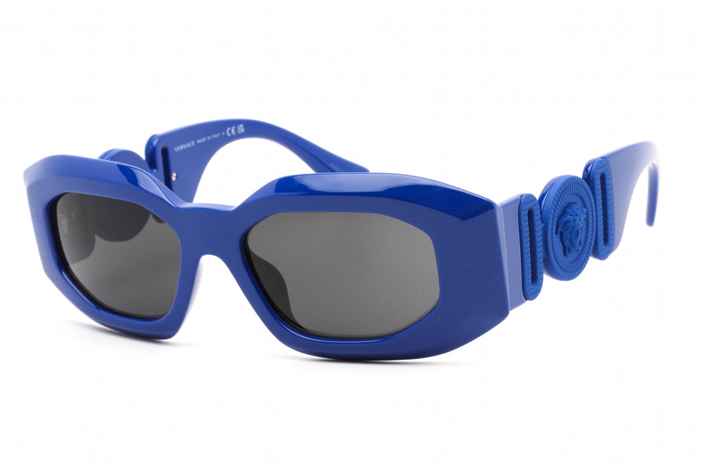 Versace 0VE4425U Sunglasses Blue / Dark Grey Women's