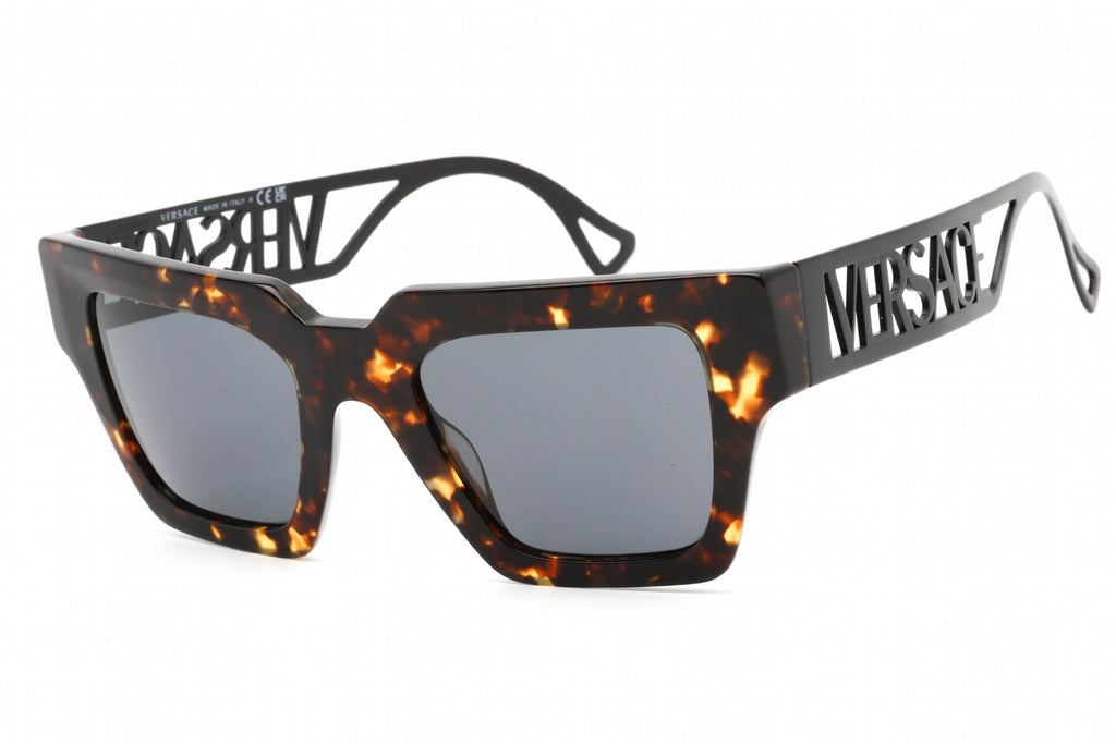 Versace 0VE4431 Sunglasses Havana/Dark Grey Women's
