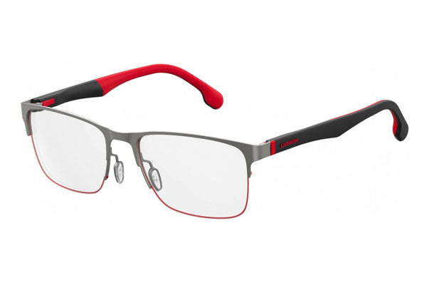 Carrera 8830/V Eyeglasses Semi Matte Dark Ruthenium / Clear Lens Men's