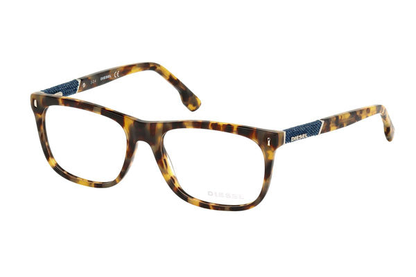 Diesel DL5157 Eyeglasses Blonde Havana / Clear Lens Men's
