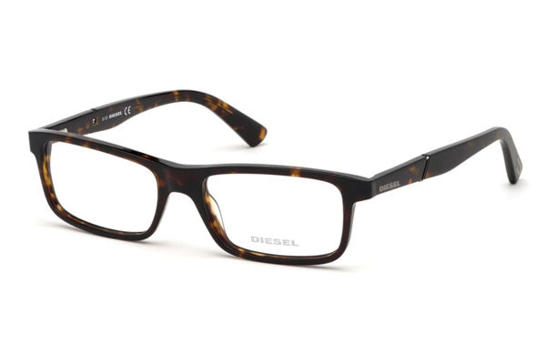 Diesel DL5292 Eyeglasses Dark Havana / Clear Lens Men's