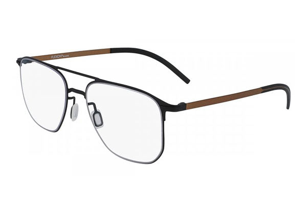 Flexon FLEXON B2004 Eyeglasses Black / Clear Lens Men's