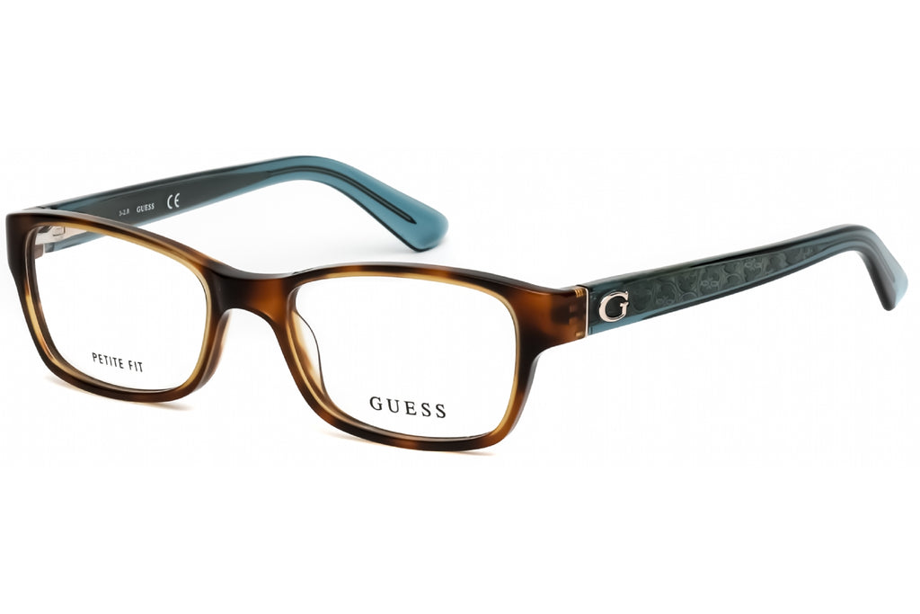 Guess GU2591 Eyeglasses Dark Havana / Clear Lens Women's
