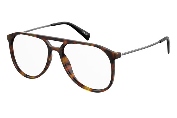 Levi's LV 1000 Eyeglasses Havana Black / Clear Lens Unisex