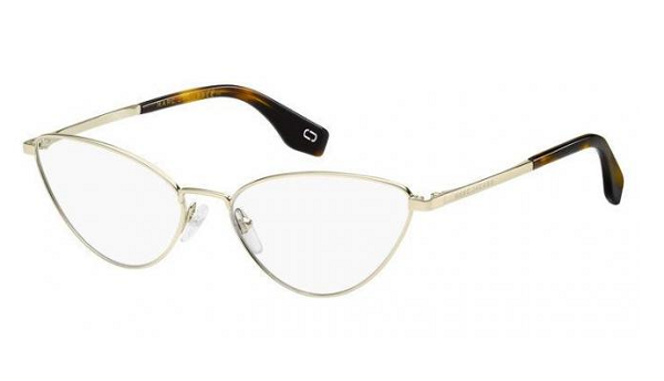Marc Jacobs MARC 371 Eyeglasses Light Gold / Clear demo lens Women's